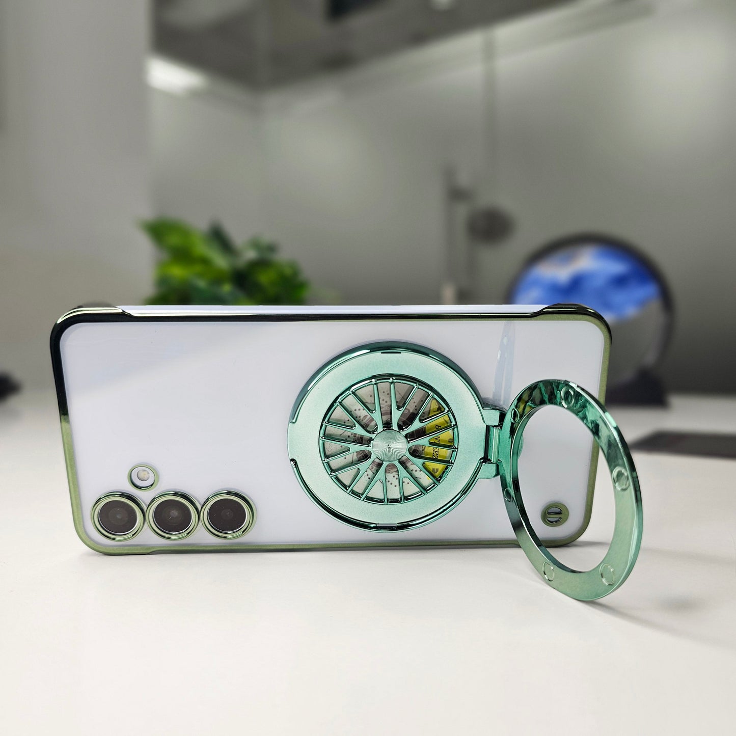 Samsung Galaxy S23+ 5G Porsche® Wheel Frameless Case