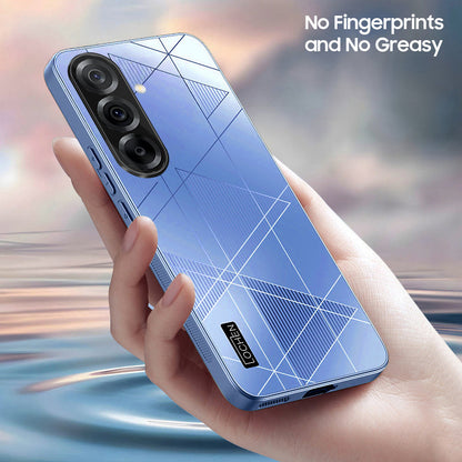 Samsung Galaxy A36 5G Triangle Pattern Matte Back Shockproof Case