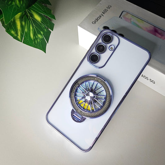 Samsung Galaxy A55 5G Ferrari Wheel Electroplating Case