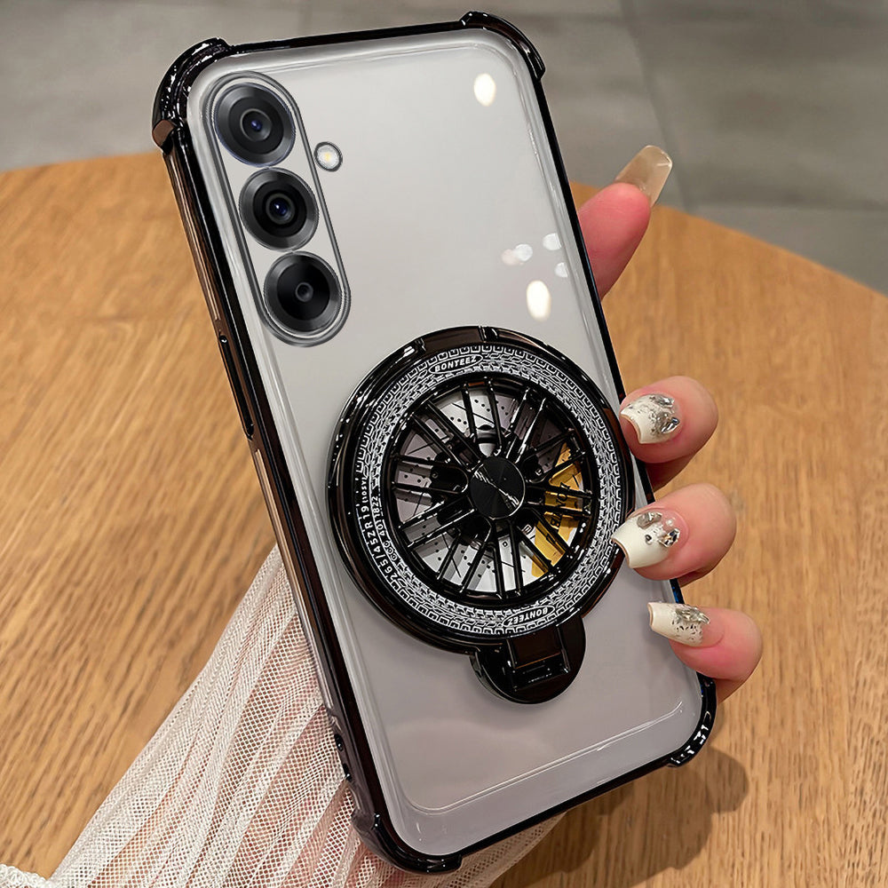 Samsung Galaxy A16 5G Premium Stress Buster Wheel Rotating Shockproof Airbags Case