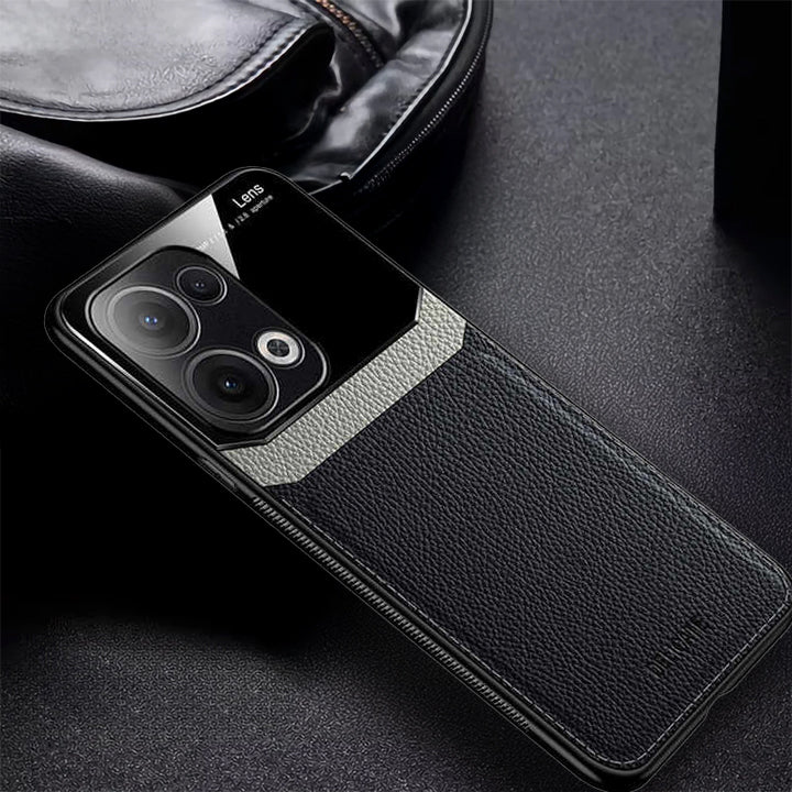 Oppo Reno13 5G Premium Leather Lens Protective Case