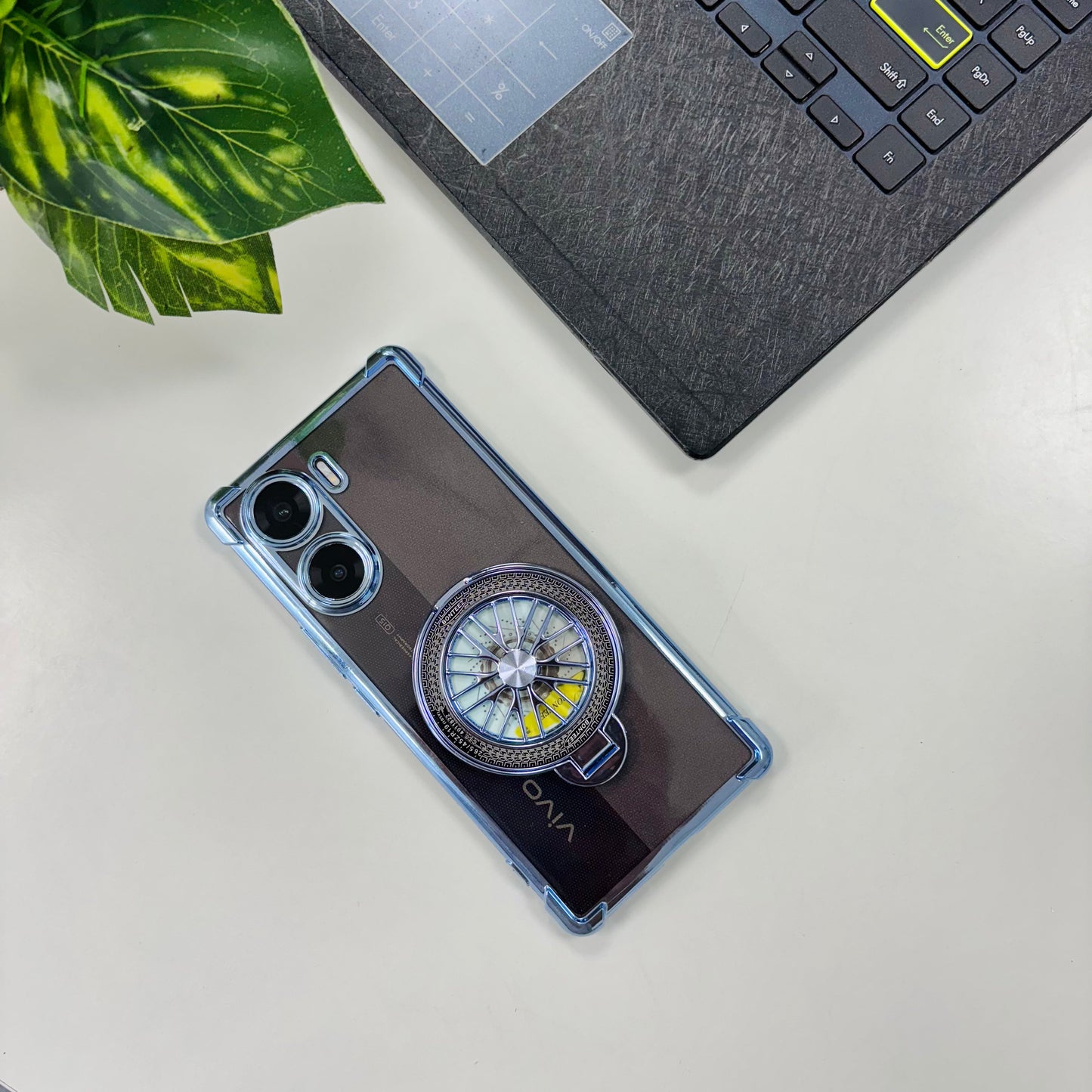 Vivo V29e 5G Premium Stress Buster Wheel Rotating Shockproof Airbags Case