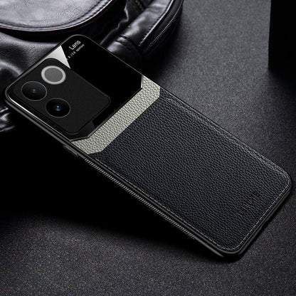 Vivo T2 Pro 5G Premium Leather Lens Protective Case