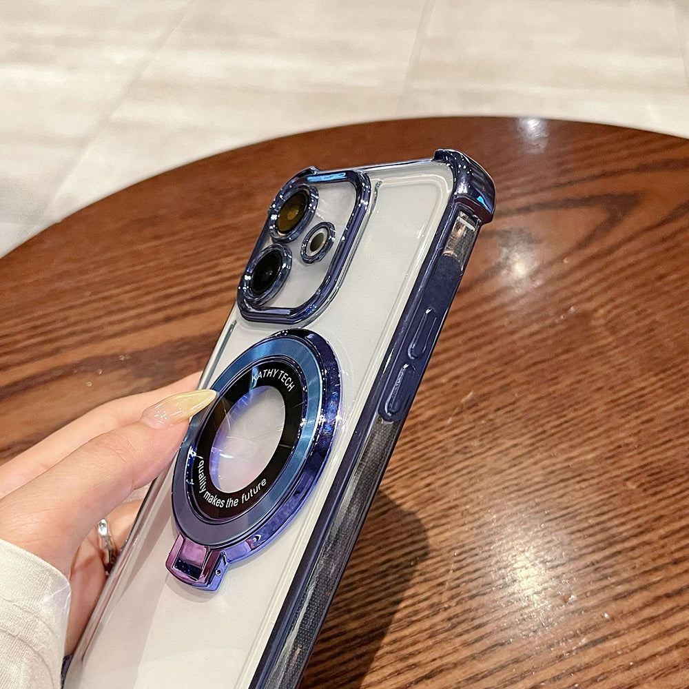 Oppo a5 pro 5G cover with magnifier ring