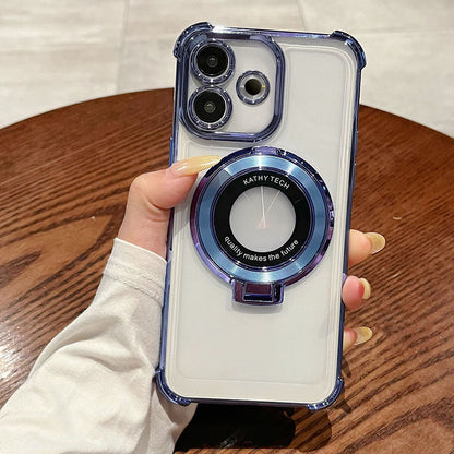 metallic Oppo a5 pro 5G case