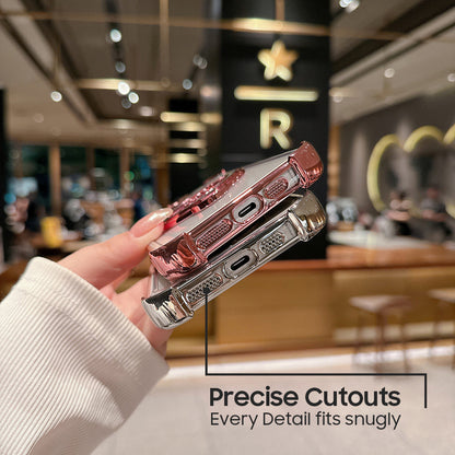 Stress relief rotating wheel case for Oppo F31 5G