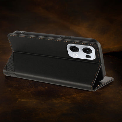 Oppo Reno13 5G phone case with magnetic closure and kickstand