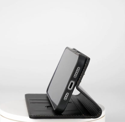 Vintage embossed flip wallet case for Galaxy A56 5G