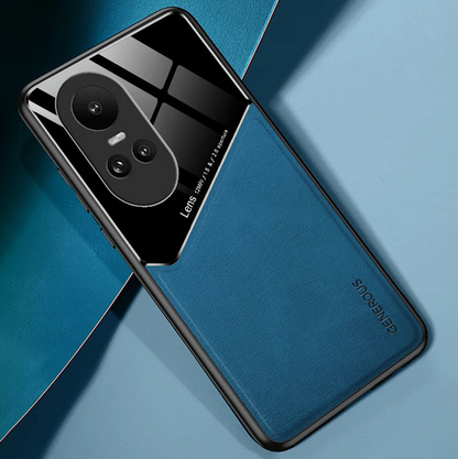 Oppo Reno 10 5G Luxury Generous® Leather Protective Back Case