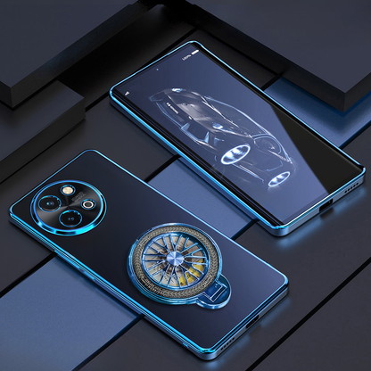 Vivo Y58 5G Ferrari Wheel Electroplating Case