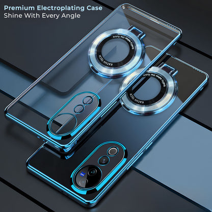 Vivo V40 Pro 5G Magnifier Electroplating Case