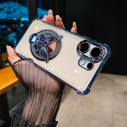 Vivo T4 Pro 5G Premium Butterfly Stand Airbags Case