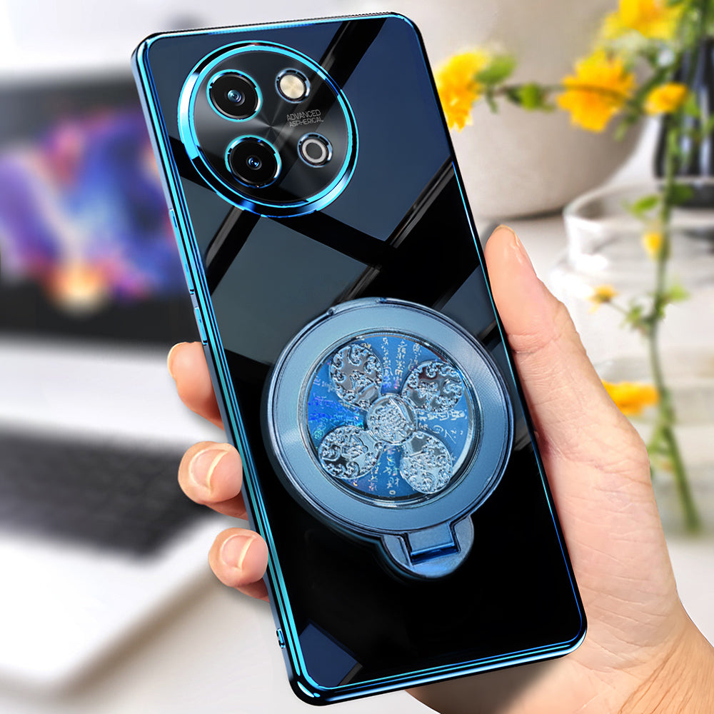 Vivo Y58 5G Electroplating Reflective Fidget Rotating Back Case