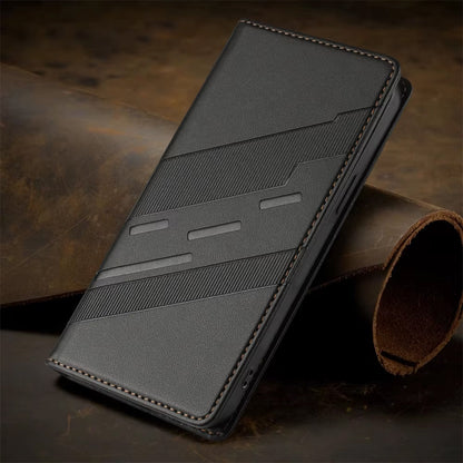 Vintage-style leather wallet phone case for Vivo V40 Pro 5G
