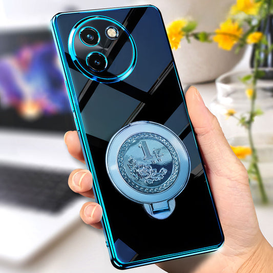 Vivo T3x 5G Electroplating Billion Wheel Case