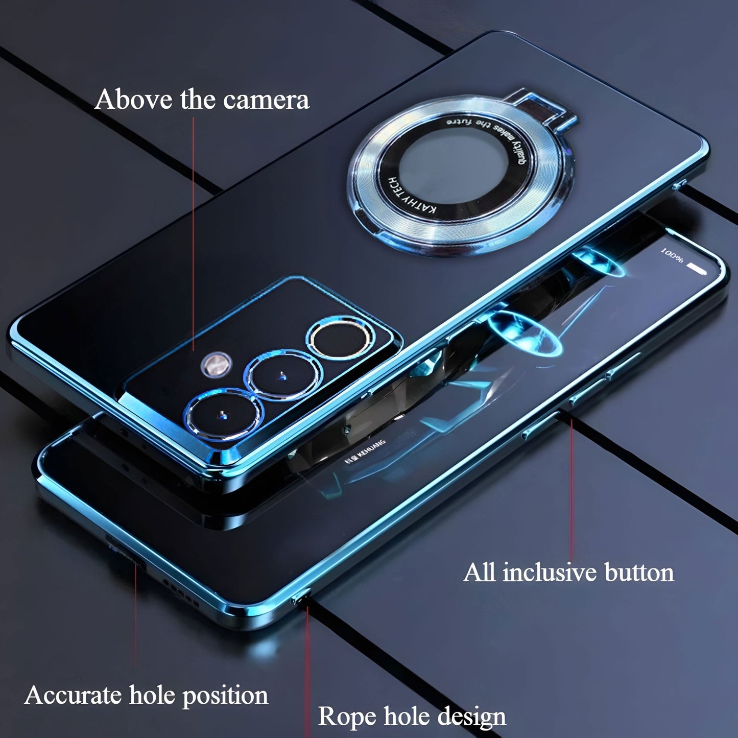 Samsung Galaxy A35 5G Magnifier Electroplating Case
