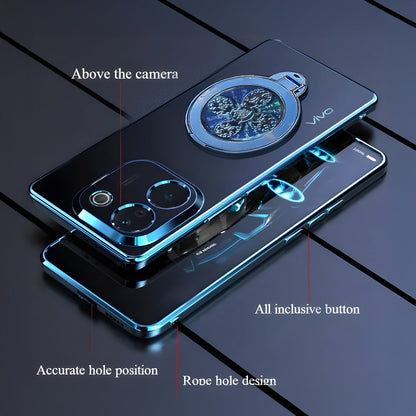 Vivo T3 Pro 5G Electroplating Reflective Fidget Rotating Back Case